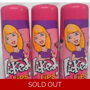Lickedy Lips Sour Candy Liquid Fruity Rolling Sweets